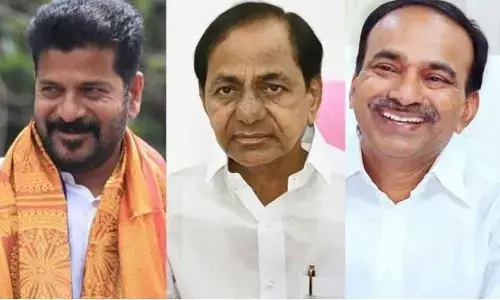 Revanth, Eatala and KCR three Titans set to lock horns