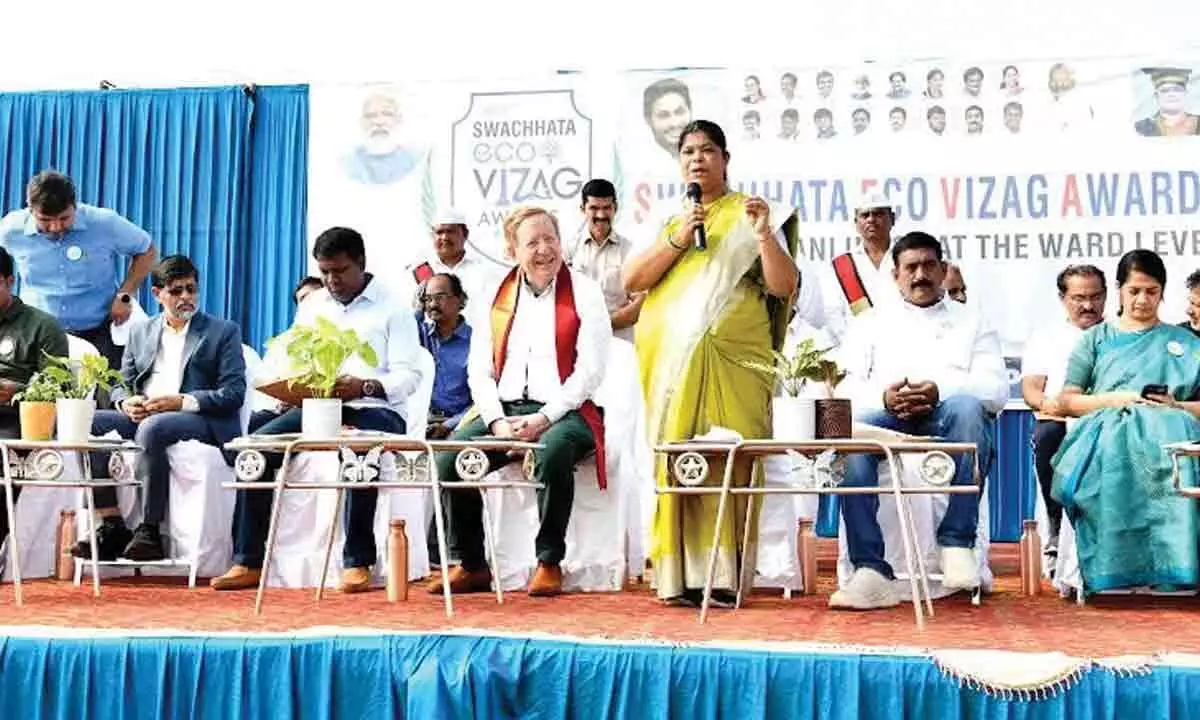 Visakhapatnam: CM YS Jagan Mohan Reddy taking measures to make Vizag eco-friendly city says Mayor G Hari Venkata Kumari
