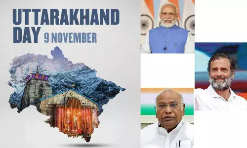Modi, Kharge, Rahul greet people of Uttarakhand on its 23rd Foundation Day
