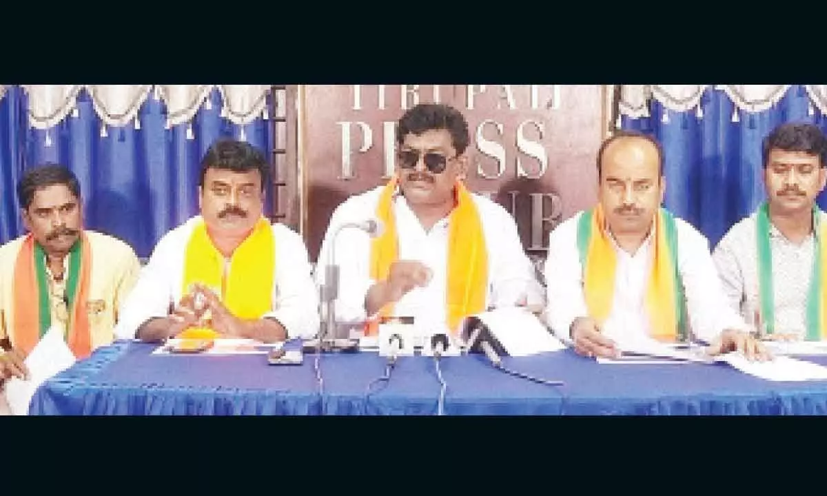 YSRCP govt portraying Central schemes as its own, alleges BJP