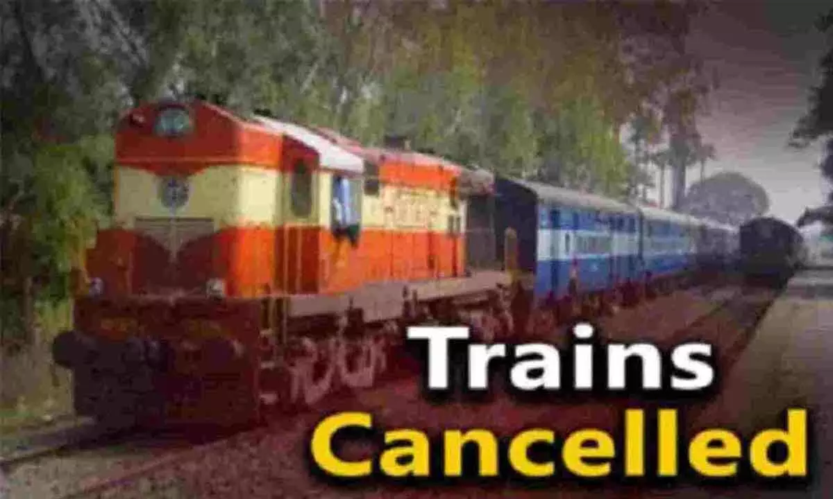 Andhra Pradesh: Trains cancelled along KK line due to landslides near Taida Sivalingapuram