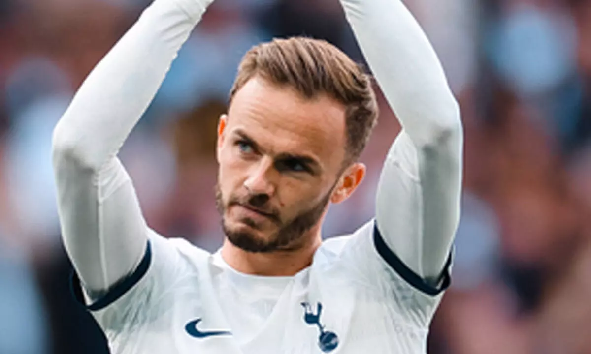 Football: Tottenham’s James Maddison out of England squad with ankle injury