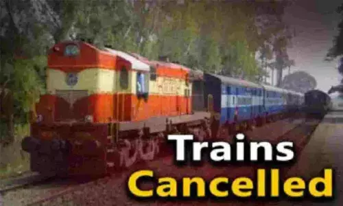 Andhra Pradesh: Trains cancelled along KK line due to landslides near Taida Sivalingapuram