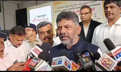 BJP-JDS leaders should put pressure on Center on drought relief, NREGA and show their commitment: DCM Shivakumar