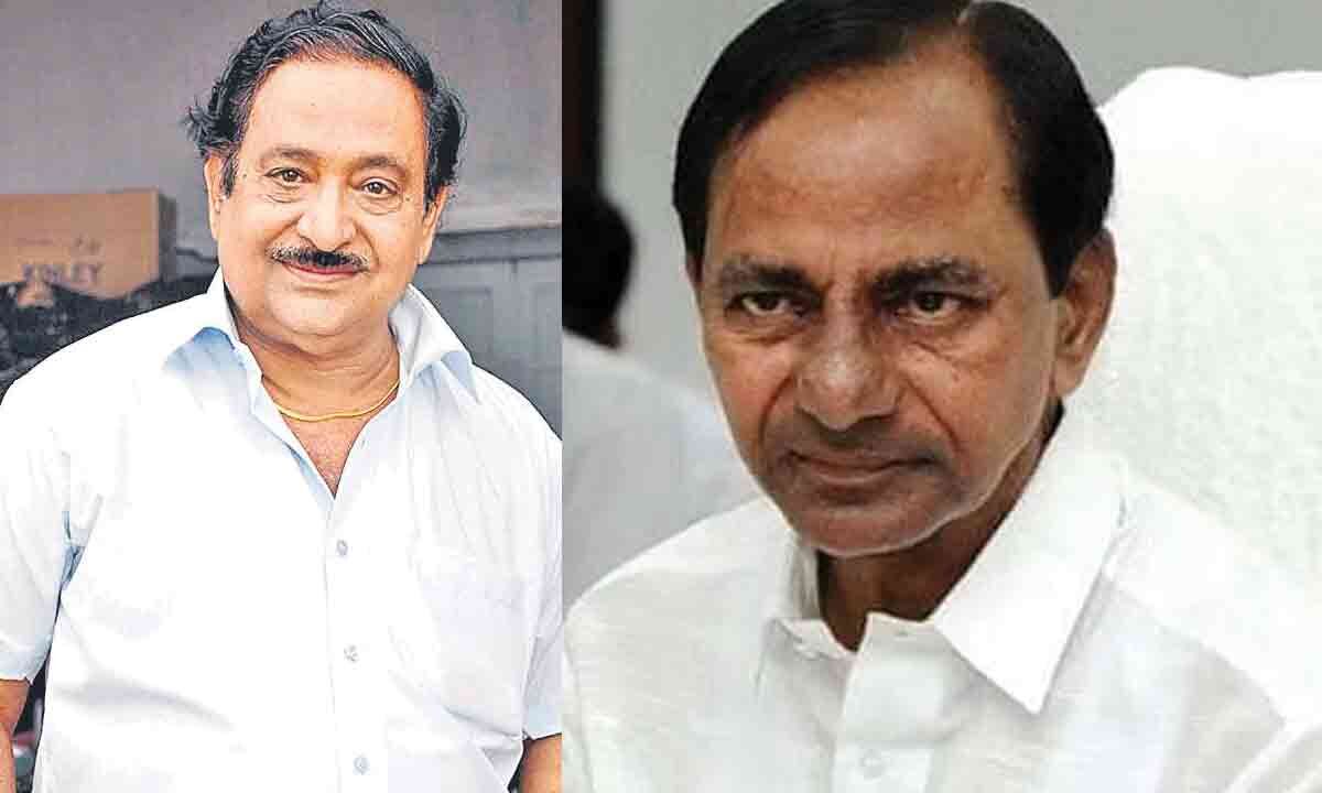 Chief Minister KCR expresses condolences on the passing of Tollywood actor Chandramohan