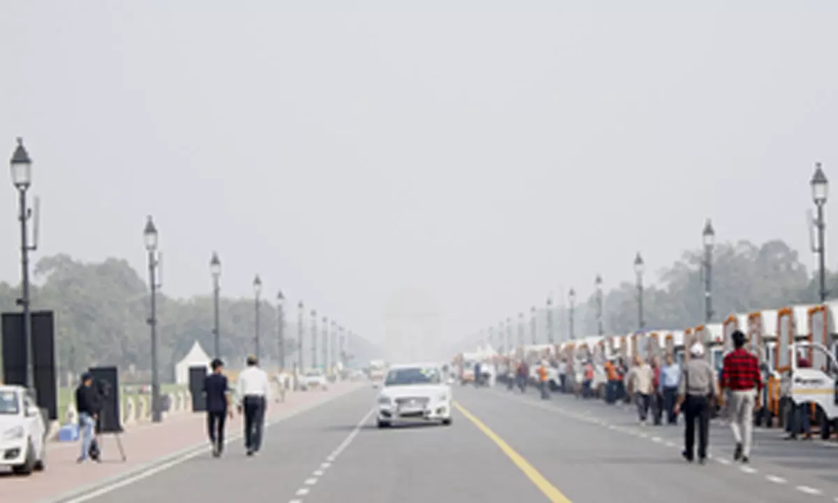 Delhis air quality remains in poor category