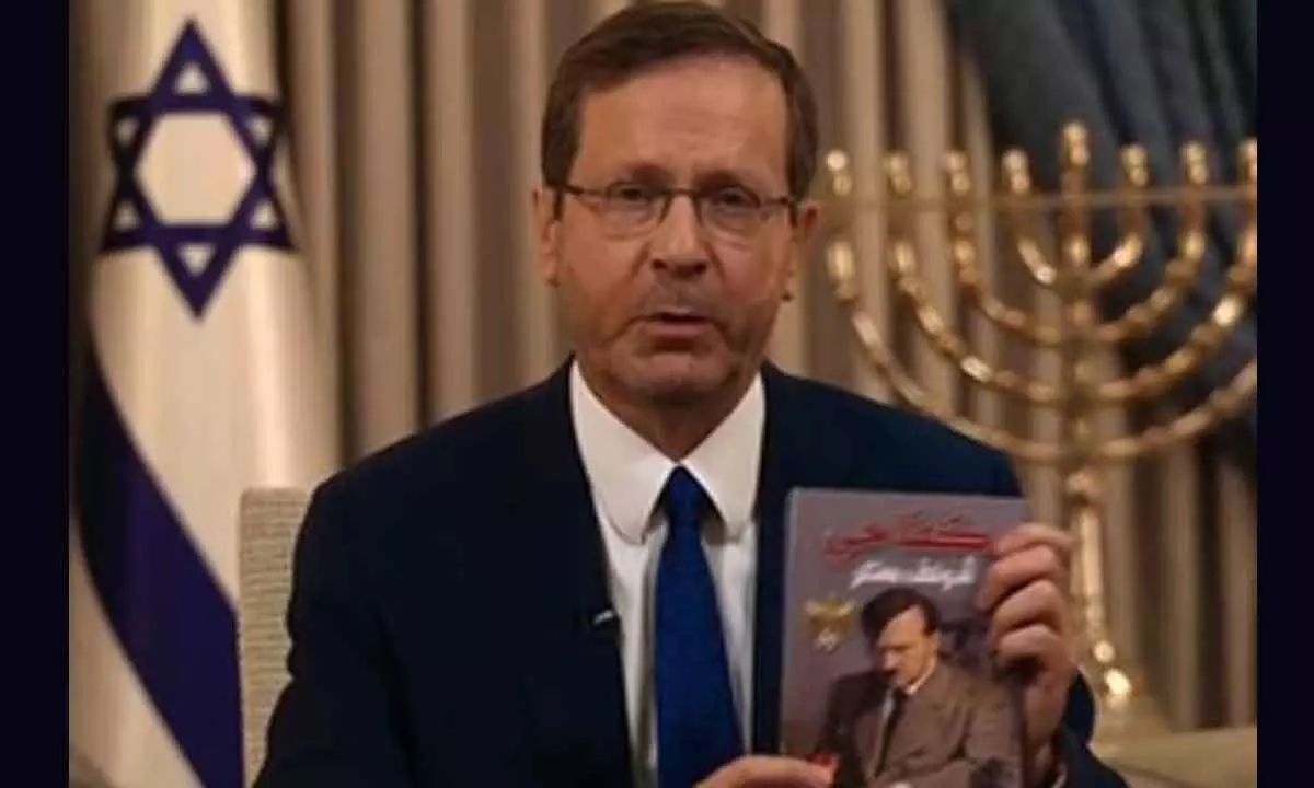 Copy of Hitlers Mein Kampf found on body of Hamas terrorist: Israeli President