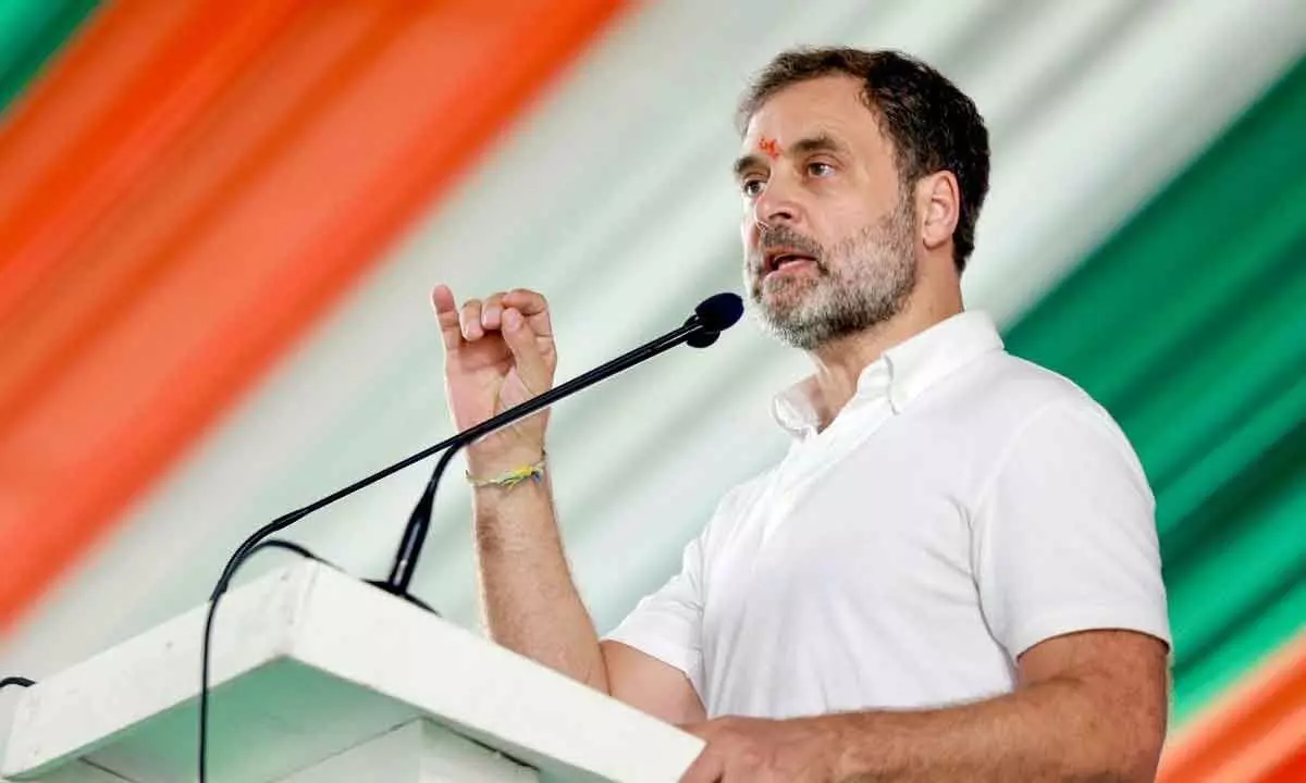 BJP toppled Cong govt in MP by purchasing MLAs, alleges Rahul; says his party will win 150 seats