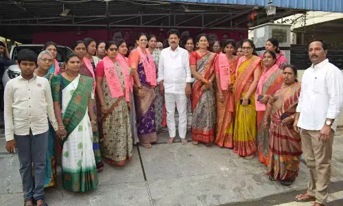 Lok Satta party leaders join BRS in presence of Madhavaram Krishna Rao