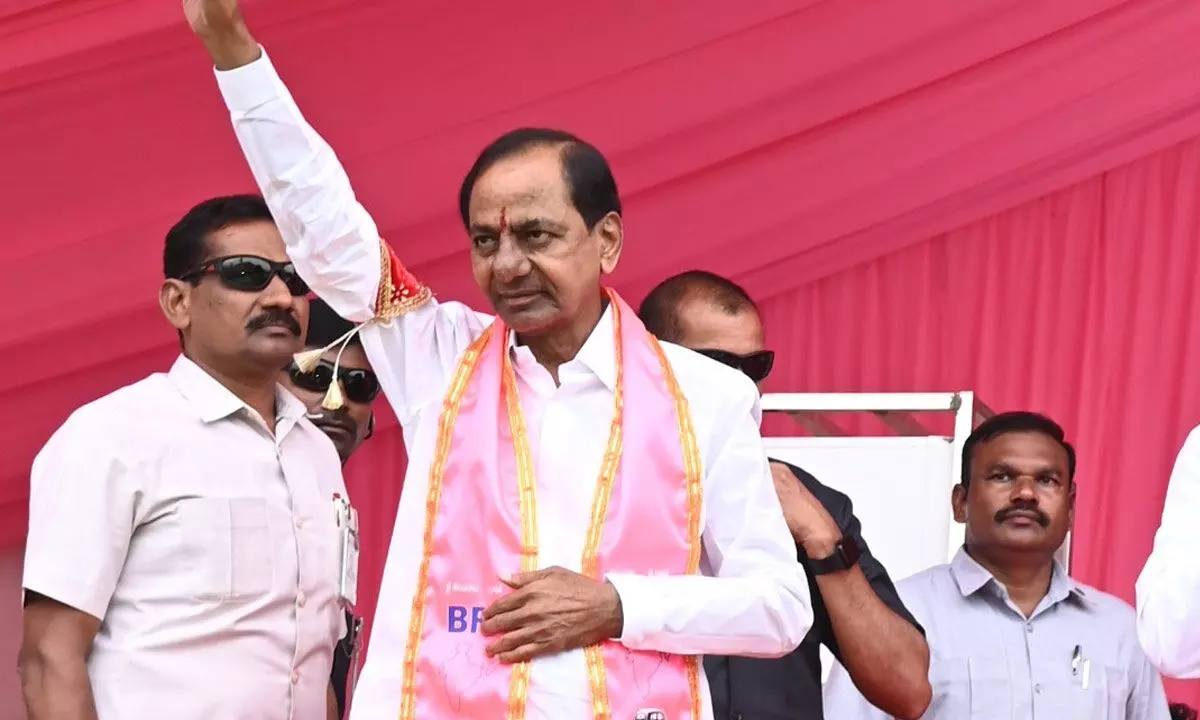 Chandrasekhar Rao continues tirade against Cong for opposing pro-farmer schemes of BRS govt