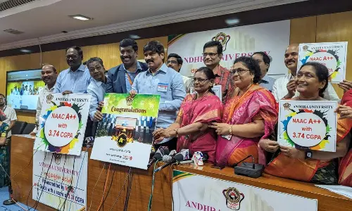 AU gets accredited with NAAC A++ grade