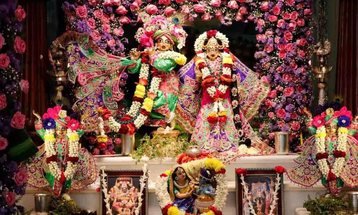 Hyderabad: Hare Krishna Golden temple celebrates Govardhan puja