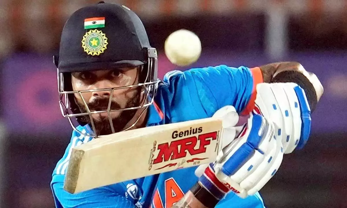 Kohli reaches ODI batting pinnacle with record 50th ton; India hammer New Zealand to post 397/4
