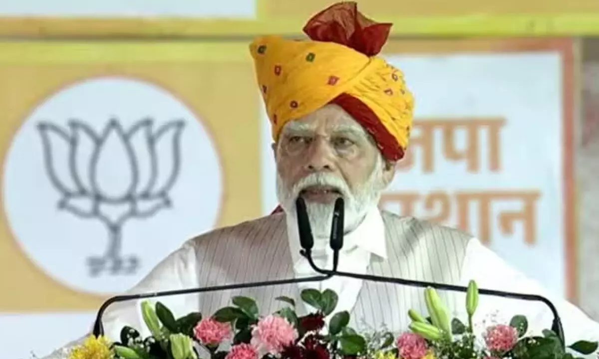 Removing Congress from Rajasthan necessary to restore law and order: PM Modi at Barmer rally