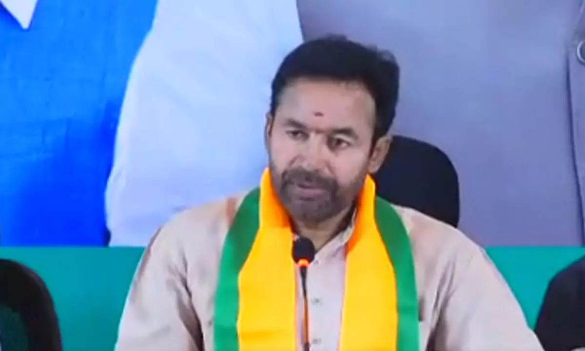 Tgana polls: Cong, BRS conspiring to defeat BJP in Kamareddy but KCR will lose both segments, says Kishan Reddy