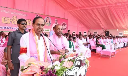 Under whose watch Babri demolition happened, KCR attacks Congress