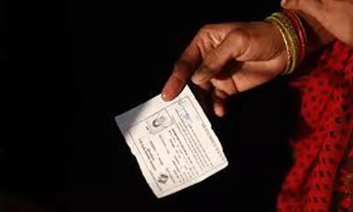 Voter Information Slips distribution begins door-to-door in Hyd