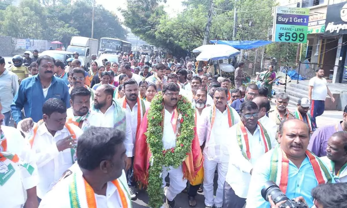 BRS failures will fetch me victory in Secunderabad, says Congress candidate Adam Santhosh