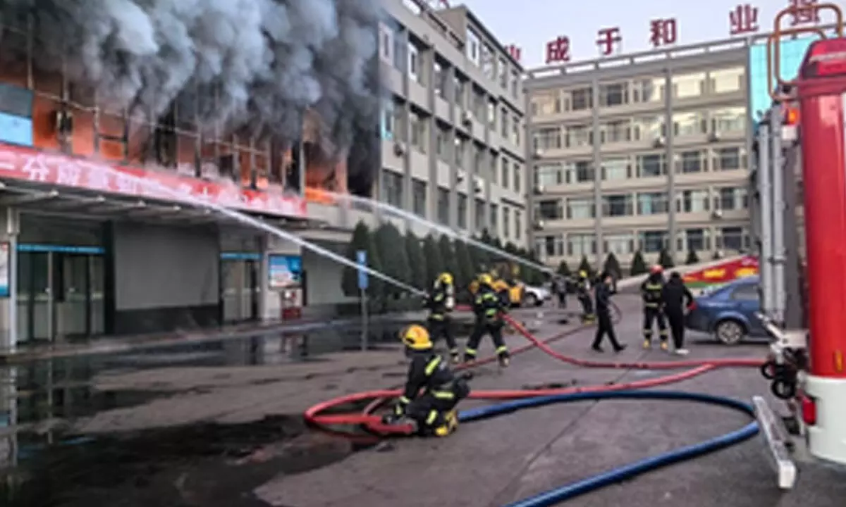 26 dead in China building fire