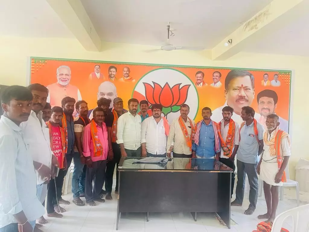 BJP candidate Prahlada says Mulugu development is only possible with Modi