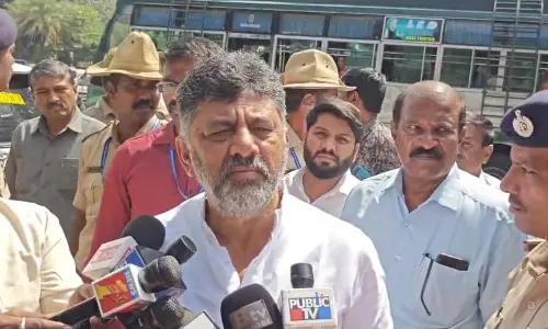 Our boy Yathindra is being raised as a hero, Let HDK blame: DCM DK Shivakumar