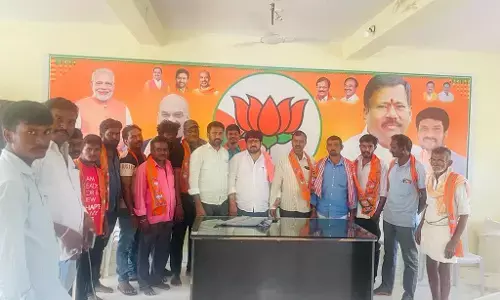 BJP candidate Prahlada says Mulugu development is only possible with Modi