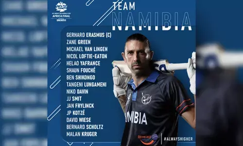 Namibia names 15-man squad for final ICC Mens T20 World Cup Africa qualifiers