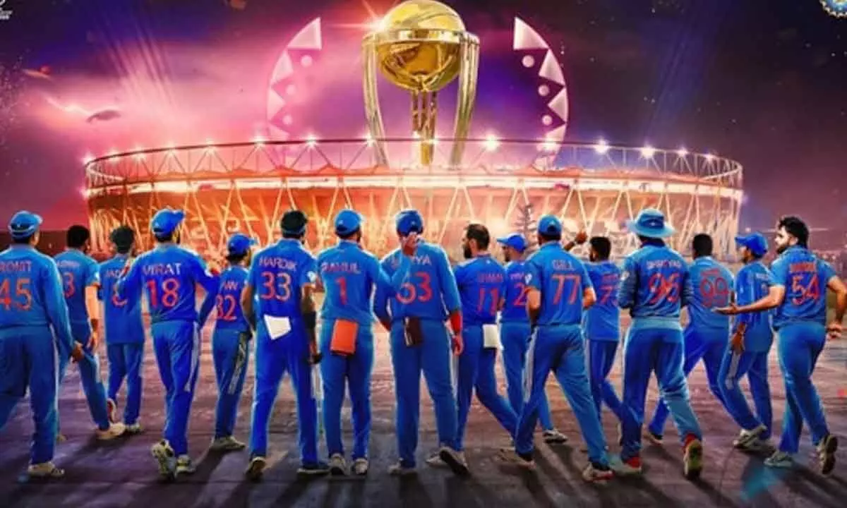 Team India striding like a colossus