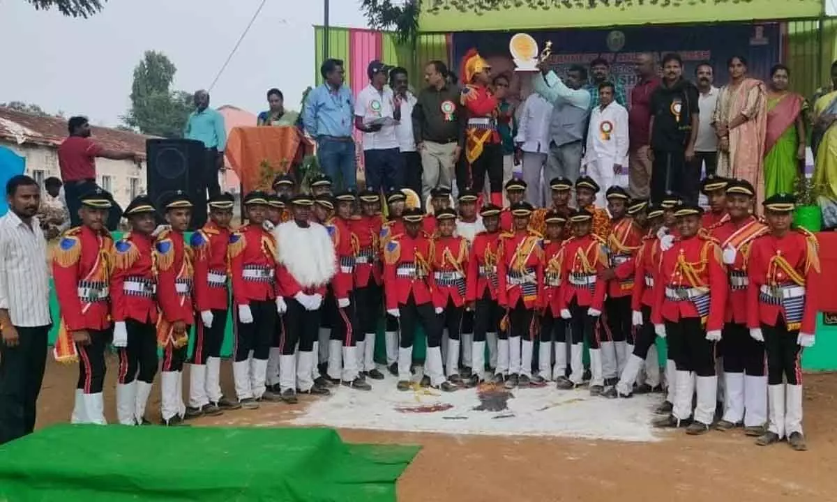 Kurnool: Indus School Band Troupe wins State-level competition