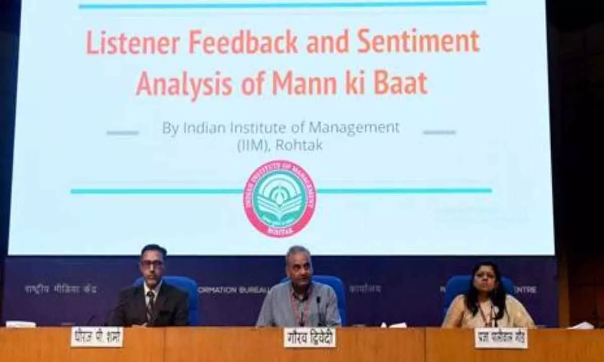 Mann Ki Baat has reached 100 crore listeners: IIM survey