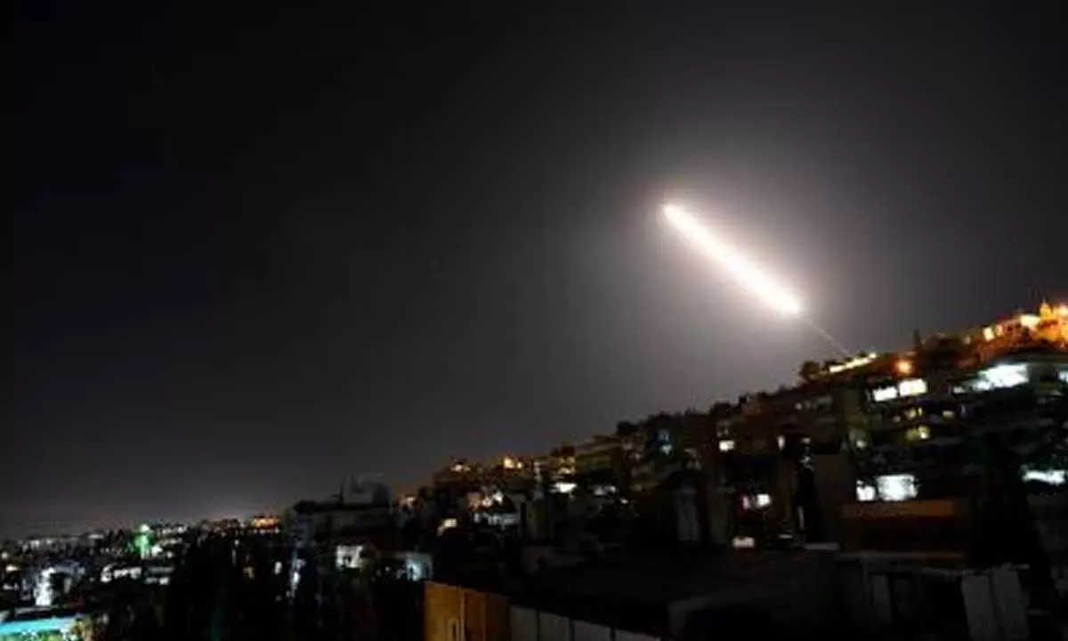 Air defences thwart Israeli targets near Damascus: Syrian Army