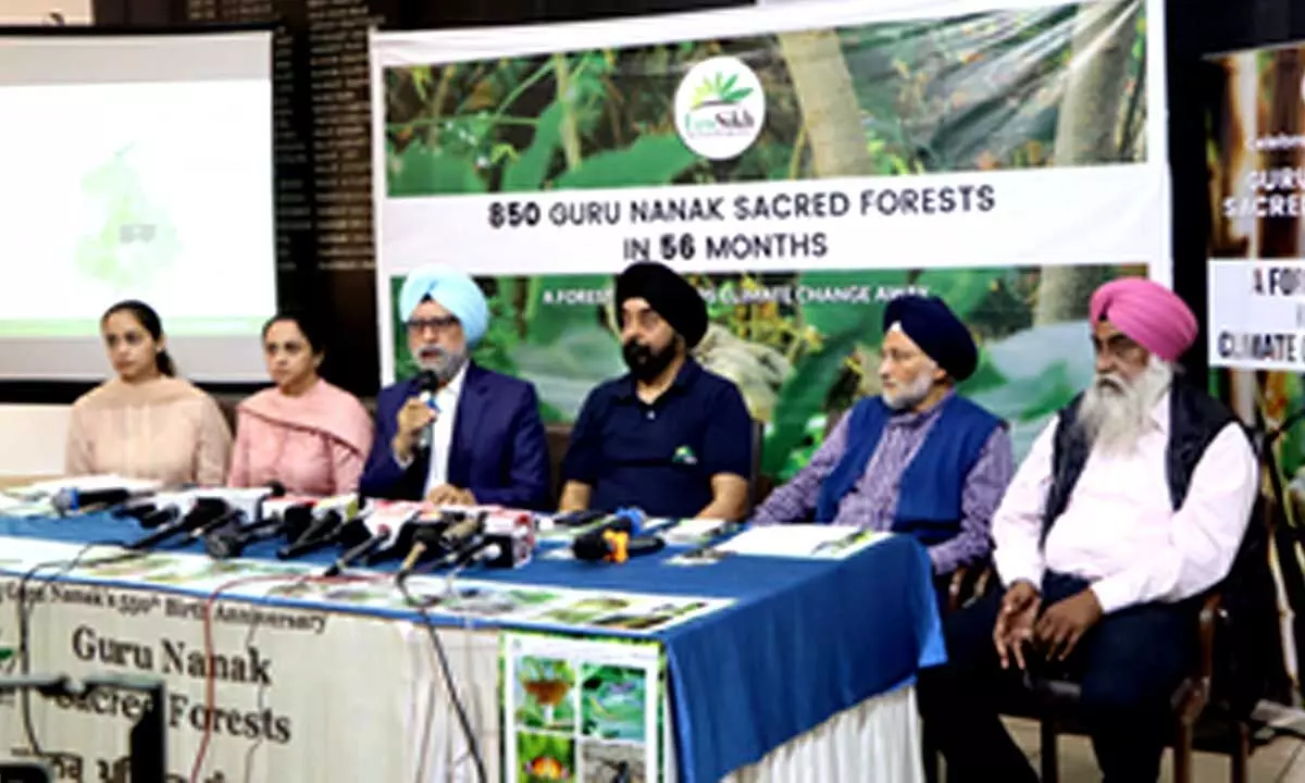 EcoSikh sets up 850 Guru Nanak Sacred Forests in Punjab, other states