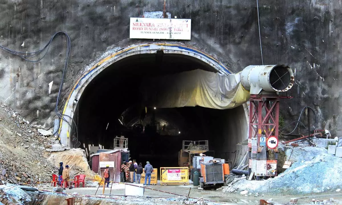 Silkyara tunnel collapse: Rubble cleared over 24-metre stretch to rescue trapped labourers