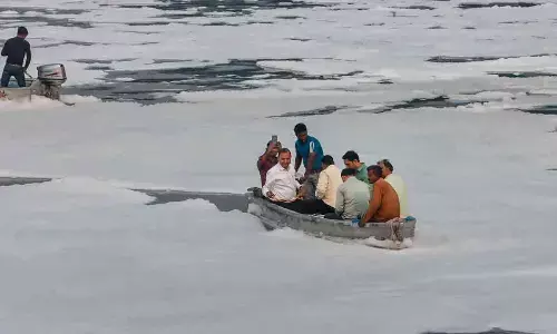 New Delhi: ‘Toxic foam on Yamu na to be cleared in one or two days’