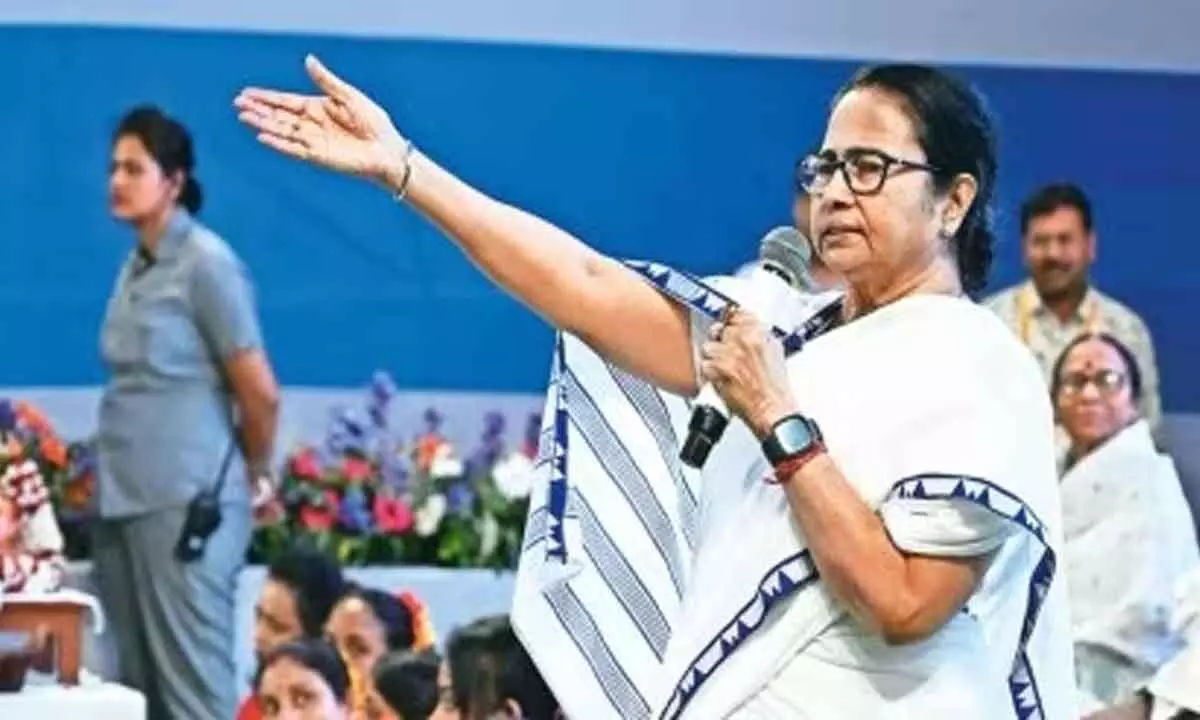 Mamata Banerjee Accuses BJP Of Saffronizing India, Including Cricket Team And Metro Stations