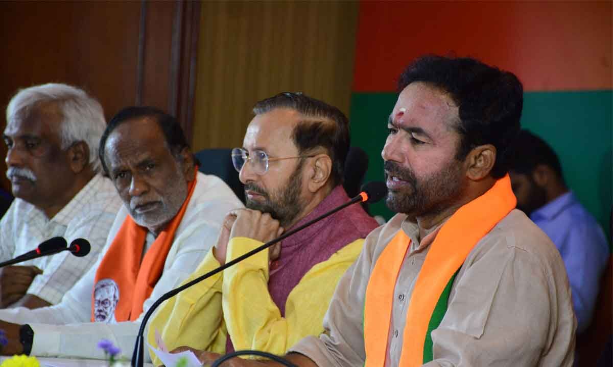 Telangana People Won’t Forgive Congress, Says Kishan