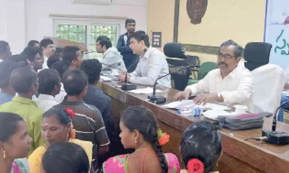Paderu: Be accountable to people, collector to officials