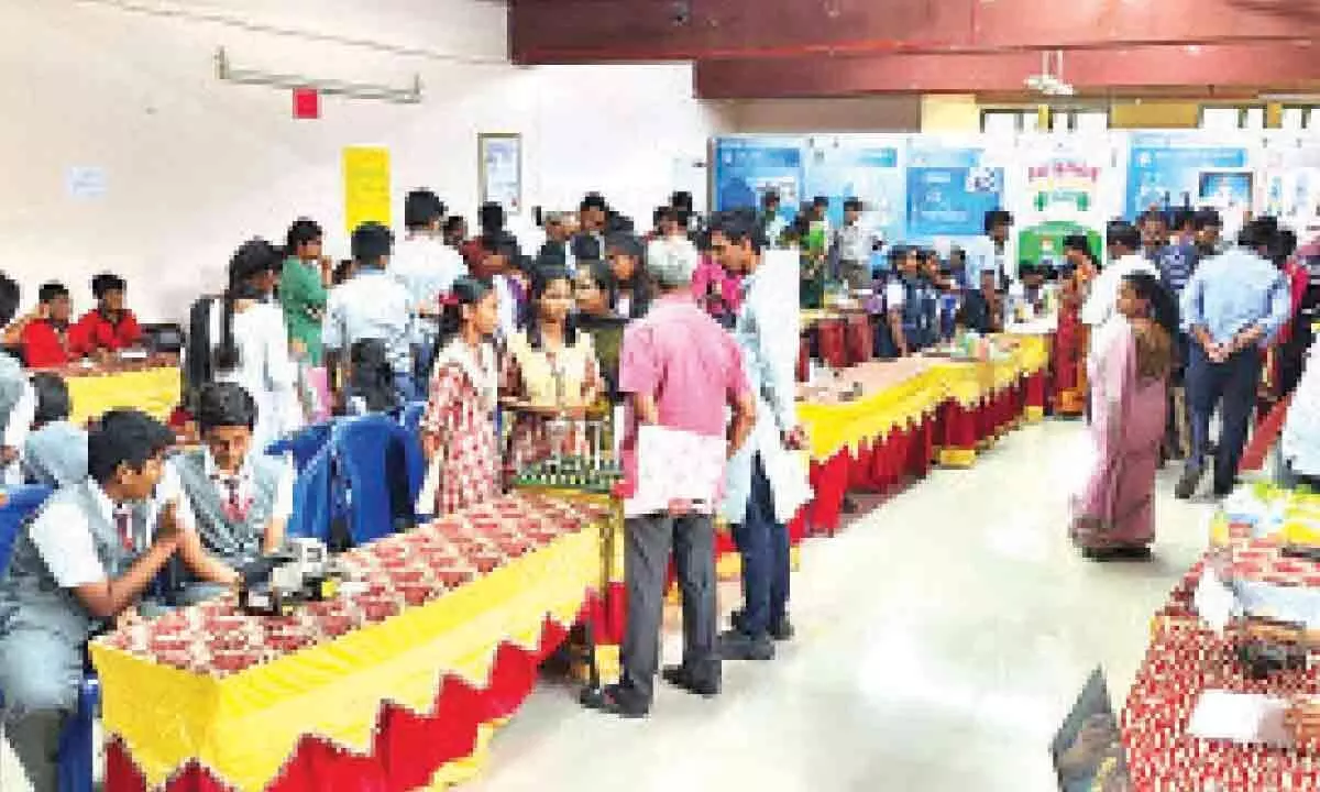 Tirupati: ‘Science fair helps children exhibit their talent’