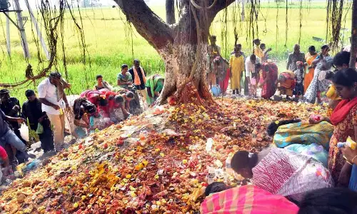 Vijayawada: Nagula Chavithi celebrated with fervour