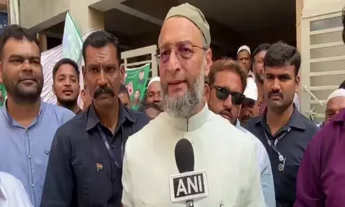 AIMIM chief Asaduddin Owaisi (Photo/ANI). Image Credit: ANI