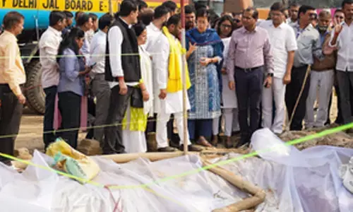 Eight artificial Chhath Ghats built in Mayur Vihar Phase 3: Atishi