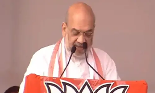 Free visit to Ayodhya temple, promises Amit Shah in Telangana