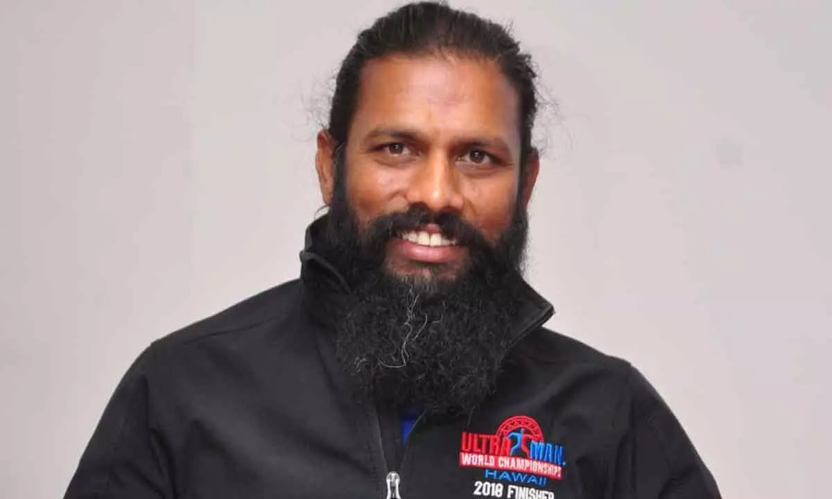 Telugu man, accomplished Triathlon athlete Manmadh Rebba plans to set up a centre in Hyderabad
