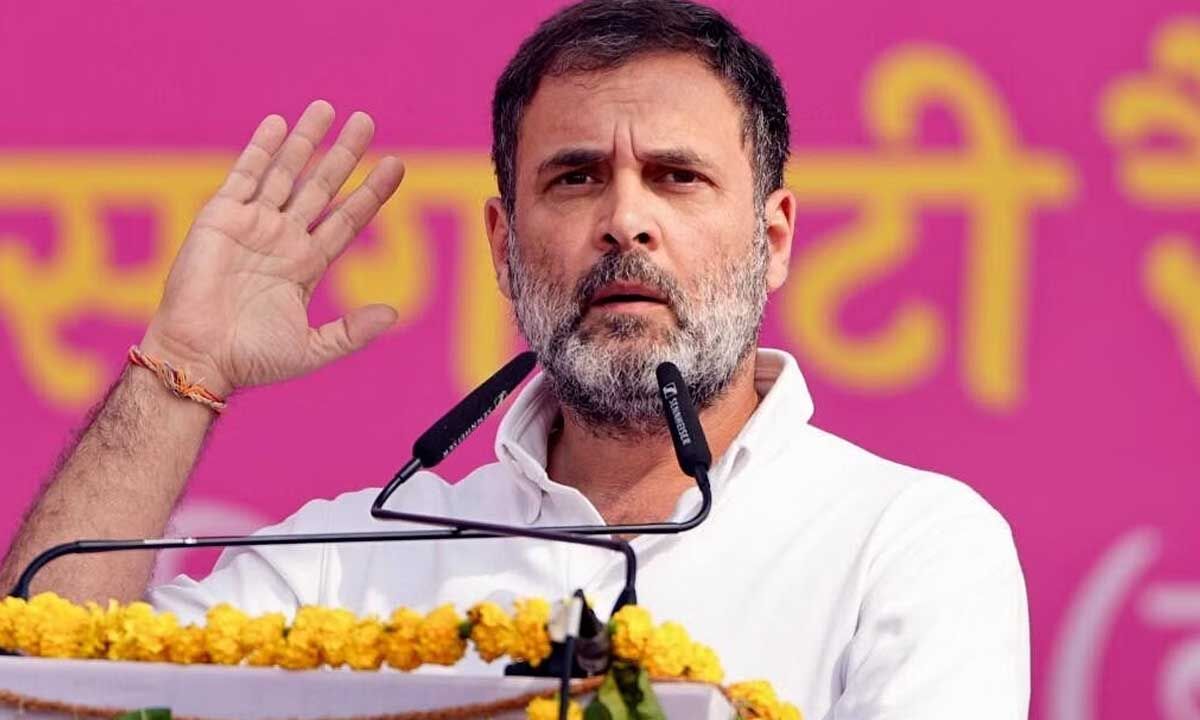 Instead of 'Bharat Mata ki Jai', Modi should say 'Adani ji ki Jai': Rahul