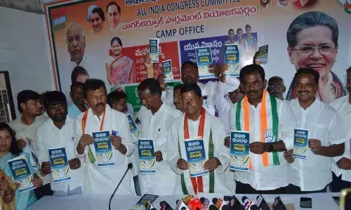 Wanaparthy: ‘Congress manifesto making waves’