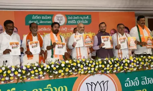 BJP promises UCC, free LPG, scrapping of 4% Muslim quota