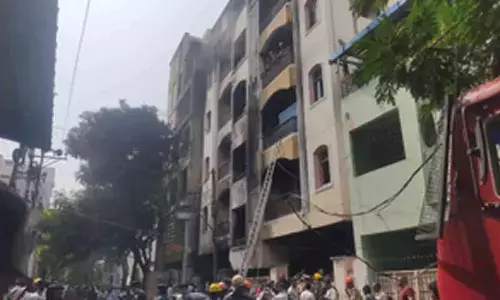 Toll in Hyderabad fire tragedy rises to 10, building owner held