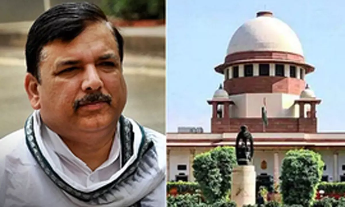 Why are you shying away from filing bail plea? SC asks Sanjay Singh