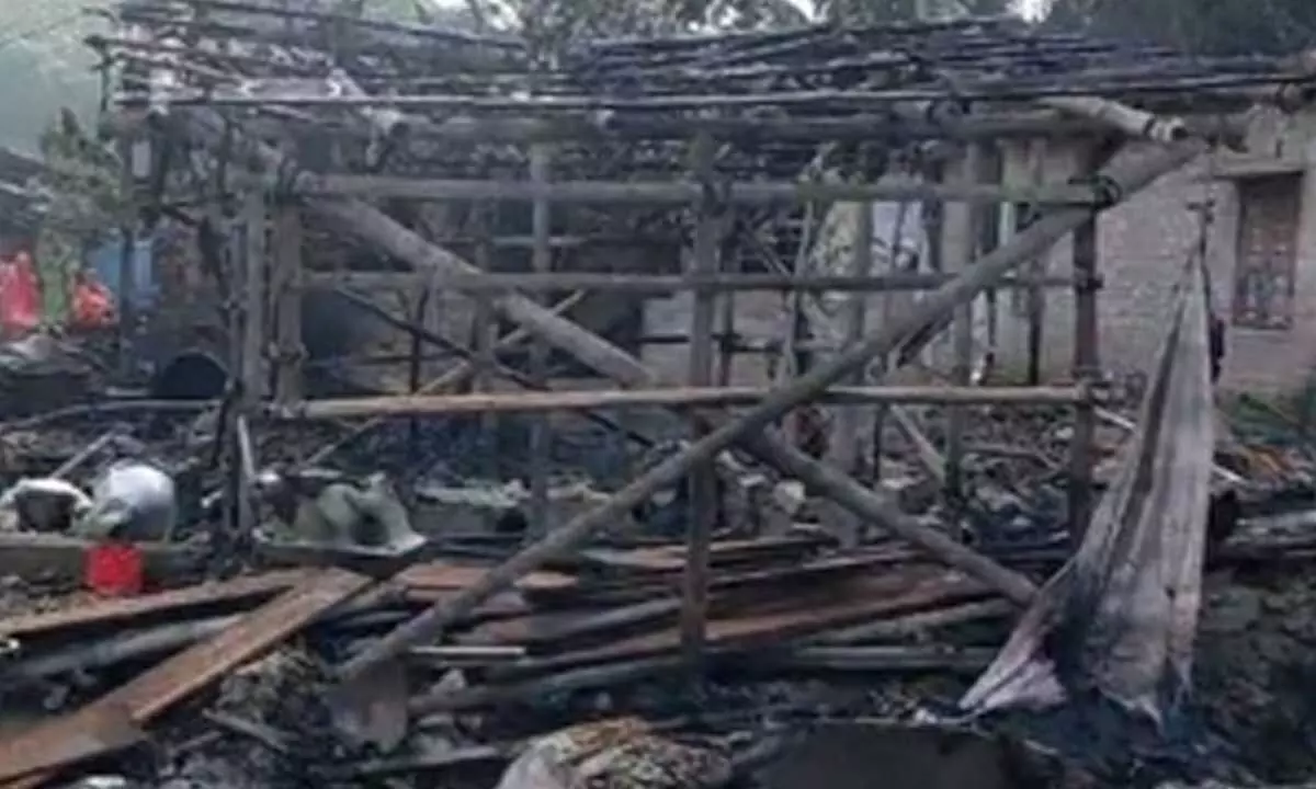 Three arrested in Bengal arson attack case