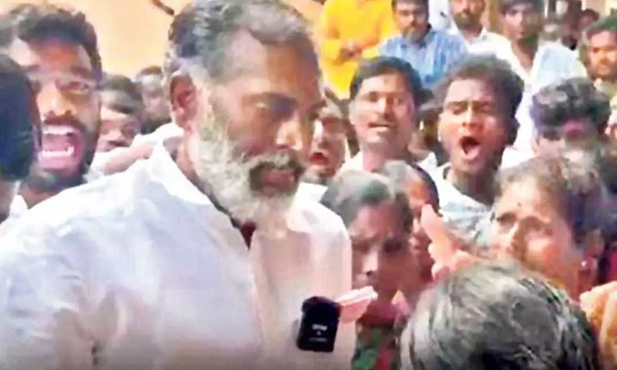 Shadnagar candidate Vishnuvardhan Reddy falls sick while campaigning